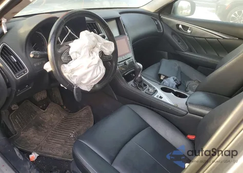 2016 Infiniti Q50 Premium from USA, damaged, VIN JN1EV7AR4GM343249